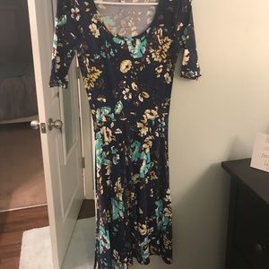 XS Lularoe Nicole Dress (worn & washed twice)